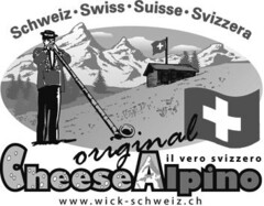 CheeseAlpino original Schweiz Swiss Suisse Svizzera il vero svizzero www.wick-schweiz.ch