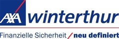 AXA winterthur Finanzielle Sicherheit / neu definiert