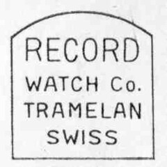 RECORD WATCH Co. TRAMELAN SWISS