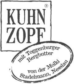 KUHN ZOPF mit Toggenburger Bergbutter von der Molki Stadelmann, Nesslau