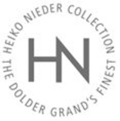 HEIKO NIEDER COLLECTION HN THE DOLDER GRAND'S FINEST