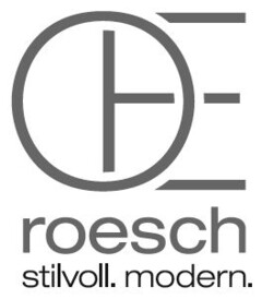 OE roesch stilvoll. modern.