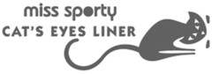 miss sporty CAT'S EYES LINER