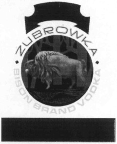 ZUBROWKA BISON BRAND VODKA