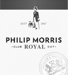 PHILIP MORRIS CLUB ROYAL CUT EST 1847