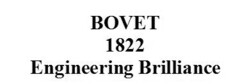 BOVET 1822 Engineering Brilliance