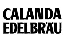 CALANDA EDELBRÄU