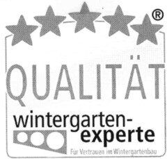 QUALITÄT wintergarten-experte Für Vertrauen im Wintergartenbau