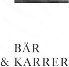 BÄR & KARRER