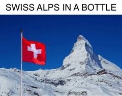 SWISS ALPS IN A BOTTLE