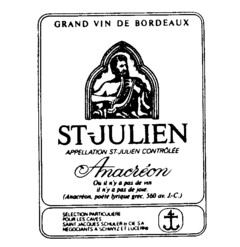 ST. JULIEN Anacréon