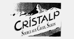 CRISTALP SOURCE AUX CROIX, SAXON