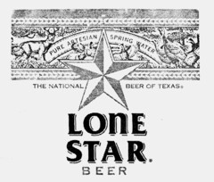 LOnE STAR BEER