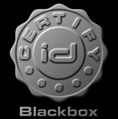CERTIFY id Blackbox