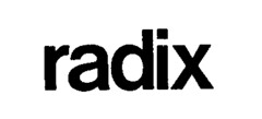 radix