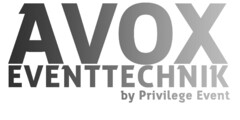 AVOX EVENTTECHNIK by Privilege Event