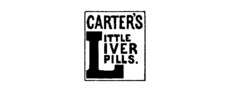 CARTER'S LITTLE LIVER PILLS.