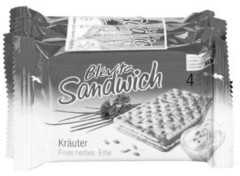 Blévita Sandwich Kräuter Fines herbes Erbe 4 Stück pièce pezzi