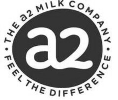 a2 THE a2 MILK COMPANY FEEL THE DIFFERENCE