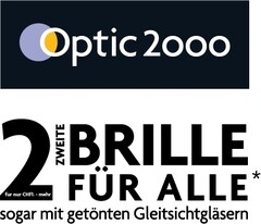 Optic 2000 ZWEITE BRILLE FÜR ALLE sogar mit getönten Gleitsichtgläsern