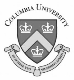 COLUMBIA UNIVERSITY IN LUMINE TUO VIDEBIMUS LUMEN