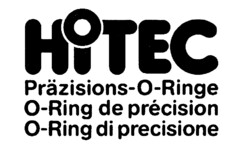 HiTEC Präzisions-O-Ringe O-Ring de précision O-Ring di precisione