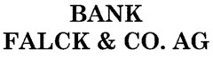 BANK FALCK & CO. AG