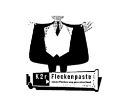 K2r Fleckenpaste nimmt Flecken weg ganz ohne Rand