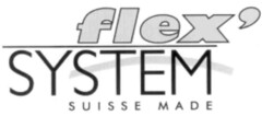 flex SYSTEM SUISSE MADE