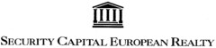 SECURITY CAPITAL EUROPEAN REALTY