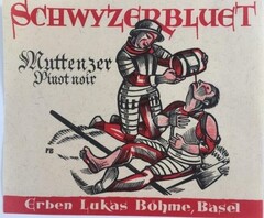 SCHWYZERBLUET Muttenzer Pinot noir PB Erben Lukas Böhme Basel