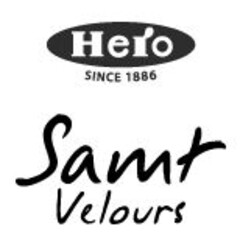 Hero SINCE 1886 Samt Velours