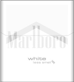 Marlboro white less smell