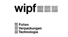 wipf Folien Verpackungen Technologie