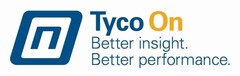 n Tyco On Better insight. Better performance.