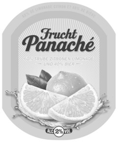 Frucht Panaché 60% TRÜBE ZITRONEN-LIMONADE UND 40% BIER 60% DE LIMONADE CITRON ET 40% DE BIÈRE ALC 2% VOL