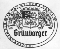 Grünbarger DIE BERGKELDER IN ONS KELDERS GEVUL