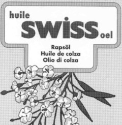 huile swiss oel Rapsöl Huile de colza Olio di colza