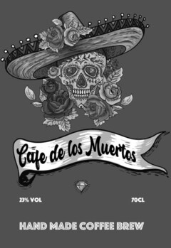 Cafe de los Muertos 23% VOL 70CL HAND MADE COFFEE BREW