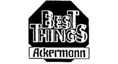 BEST THINGS ACKERMANN