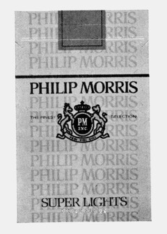 PM INC. PHILIP MORRIS SUPER LIGHTS