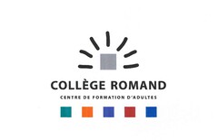 COLLÈGE ROMAND CENTRE DE FORMATION D'ADULTES