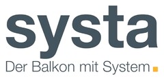 systa Der Balkon mit System.