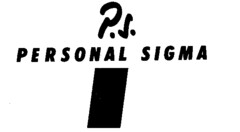 P.S. PERSONAL SIGMA