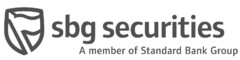 sbg securities A member of Standard Bank Group