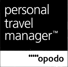 personal travel manager .....opodo