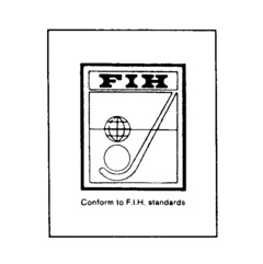 FIH Conform to F.I.H. standards