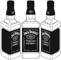 Old No.7 BRAND Jack Daniel JACK DANIEL'S Tennessee SOUR MASH WHISKEY