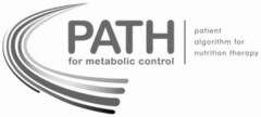 PATH for metabolic control patient algorithm for nutrition therapy