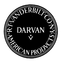 V DARVAN R T VANDERBILT CO NY AMERICAN PRODUCTS